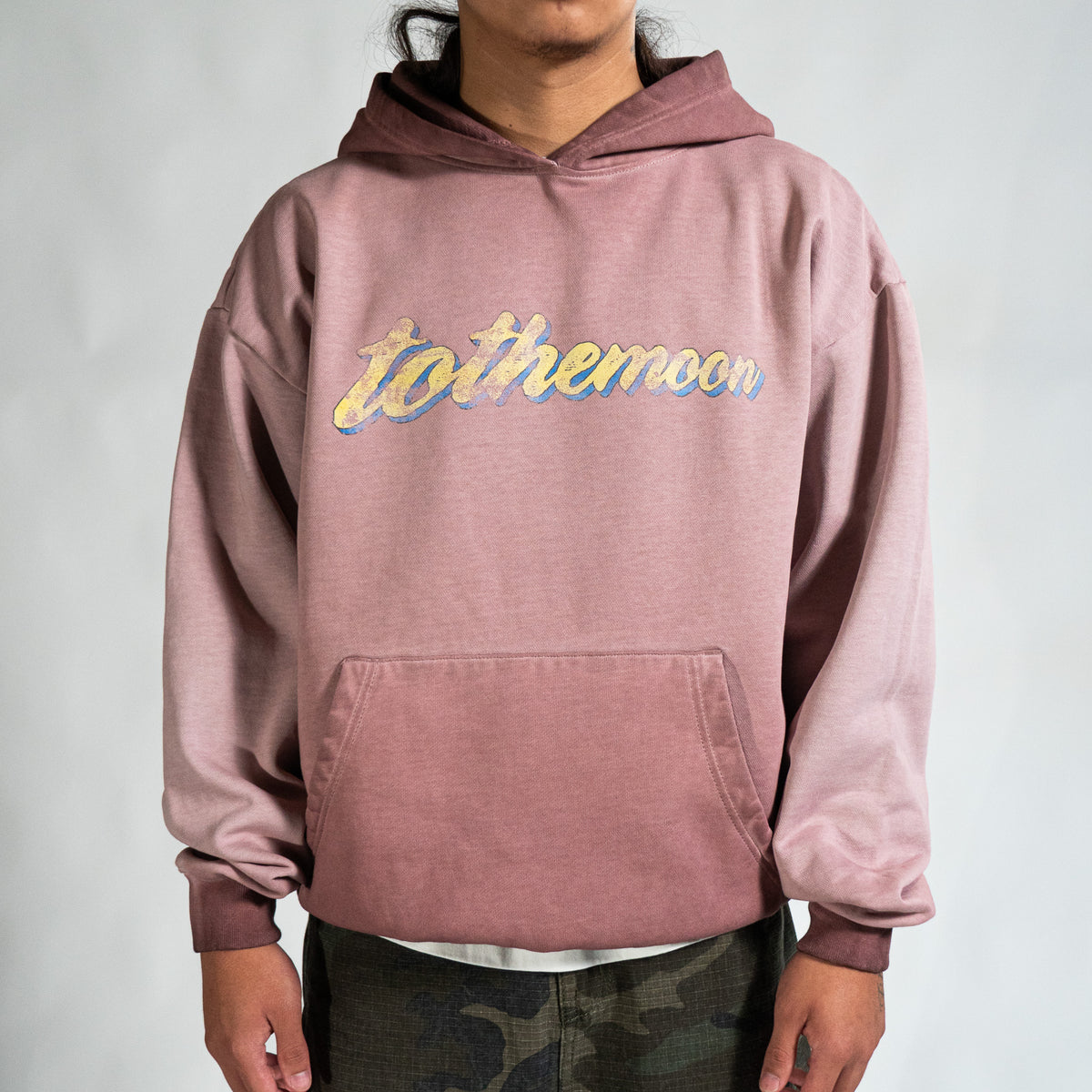 OIL WASHED HOODIE